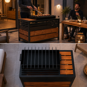 British B.B.Q Grill Table
